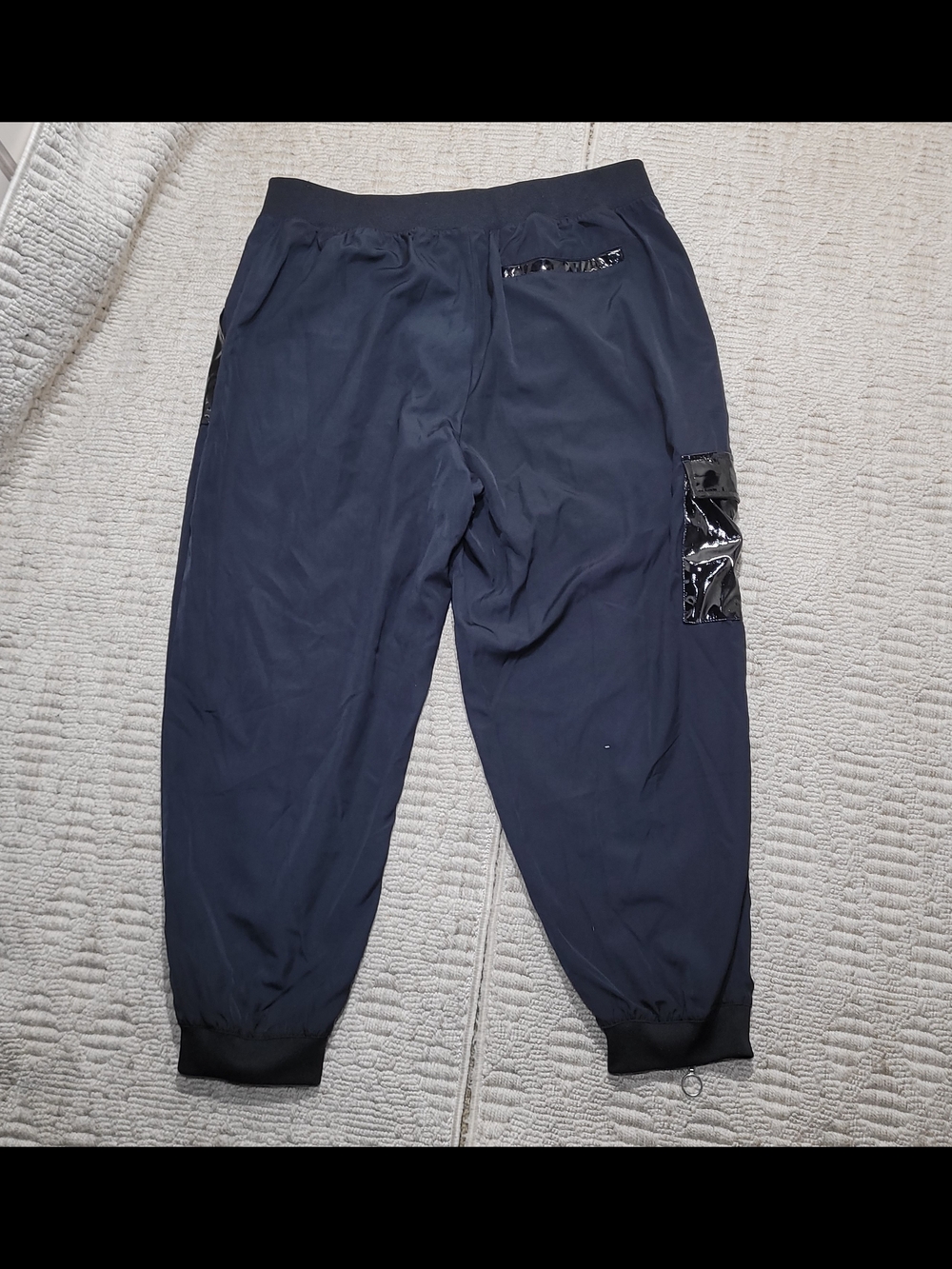 Nike Black Icon Clash Woven Pants Joggers Sportswear XL - Picture 13 of 15